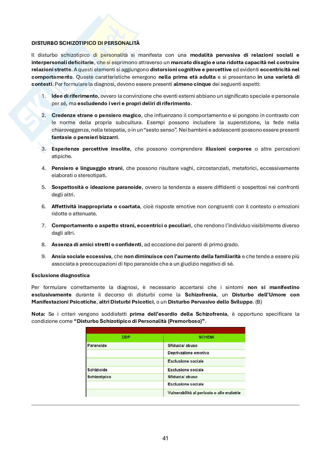 Fondamenti di psicologia e neuropsicologia clinica Pag. 41