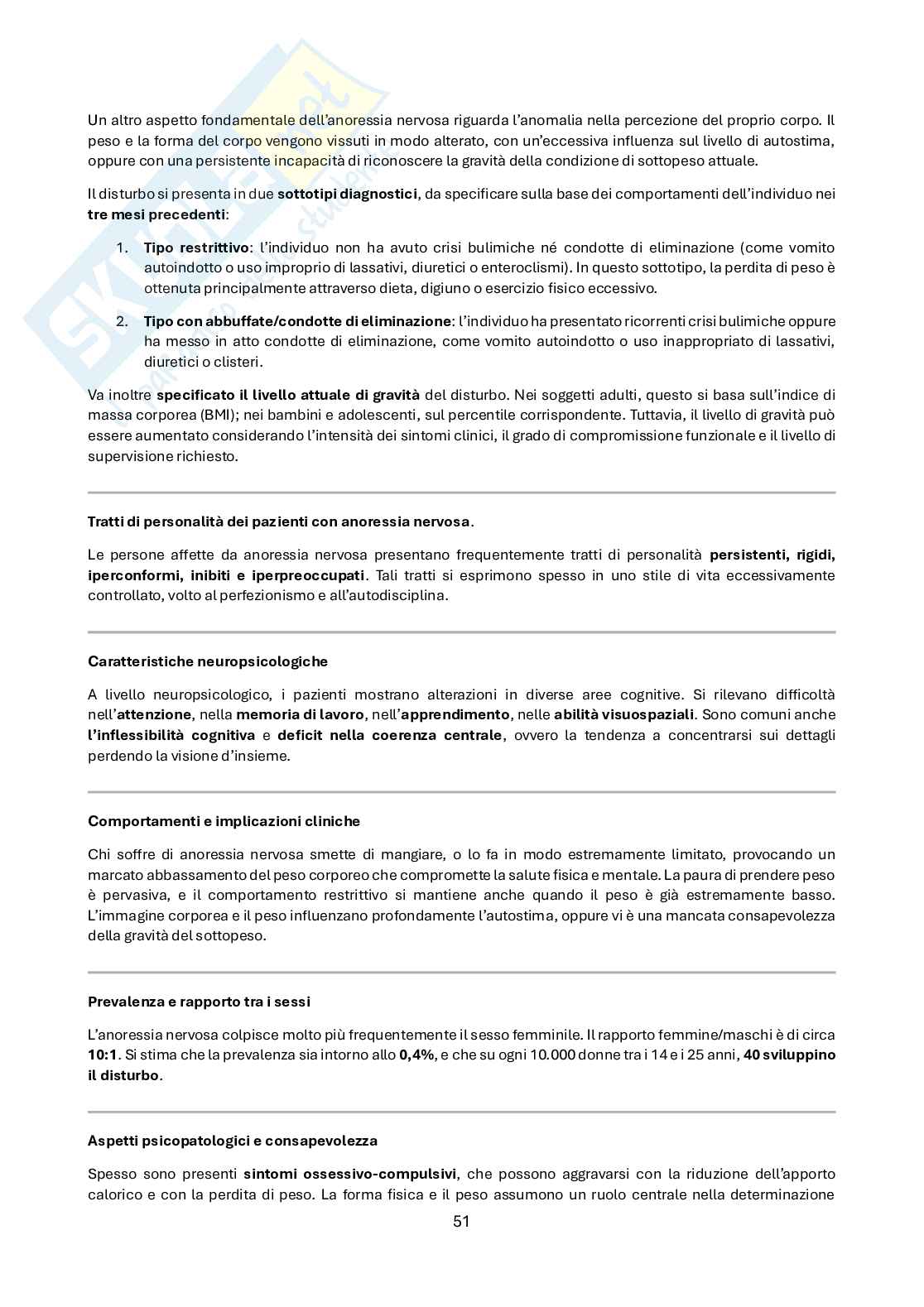 Fondamenti di psicologia e neuropsicologia clinica Pag. 51