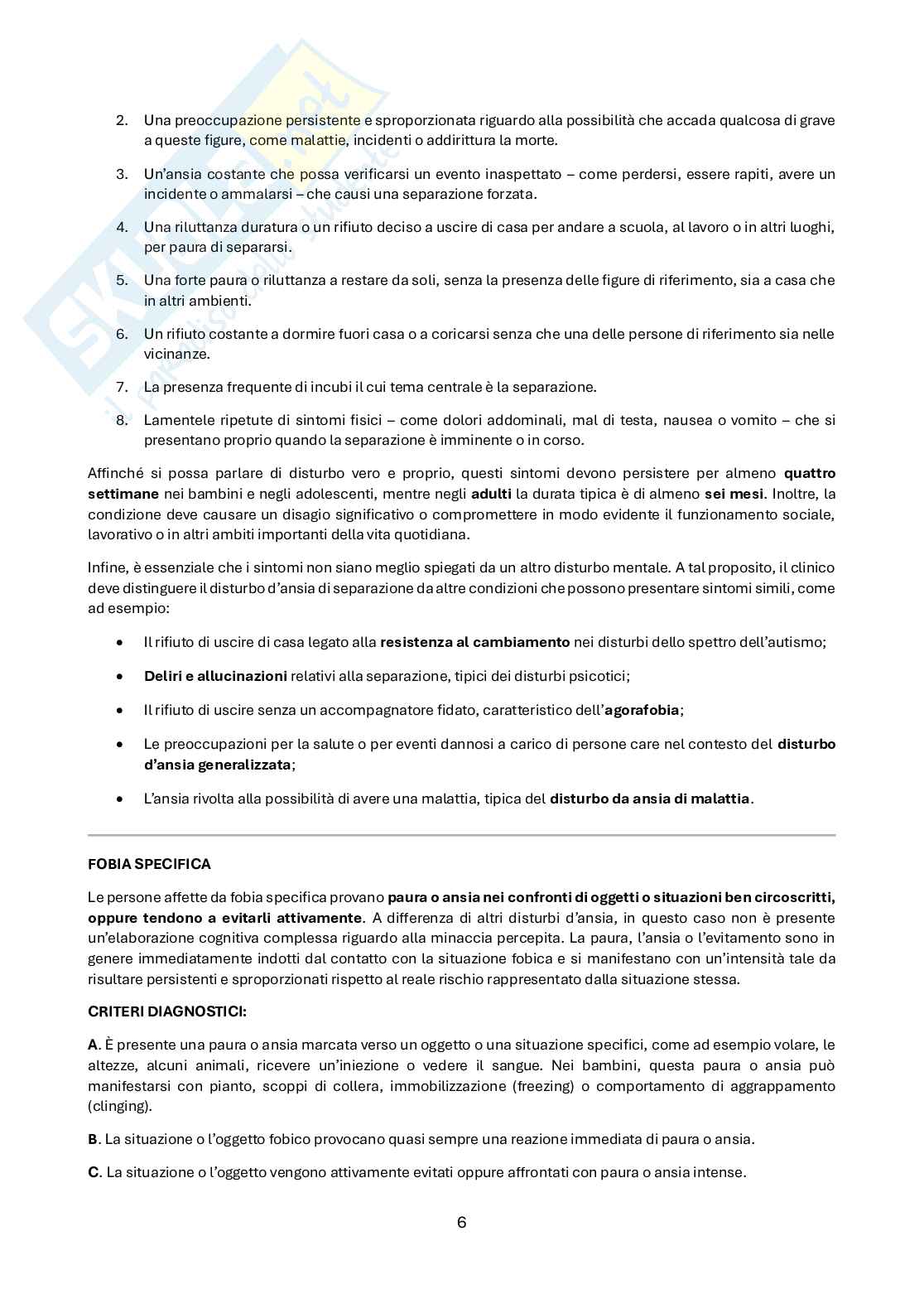 Fondamenti di psicologia e neuropsicologia clinica Pag. 6