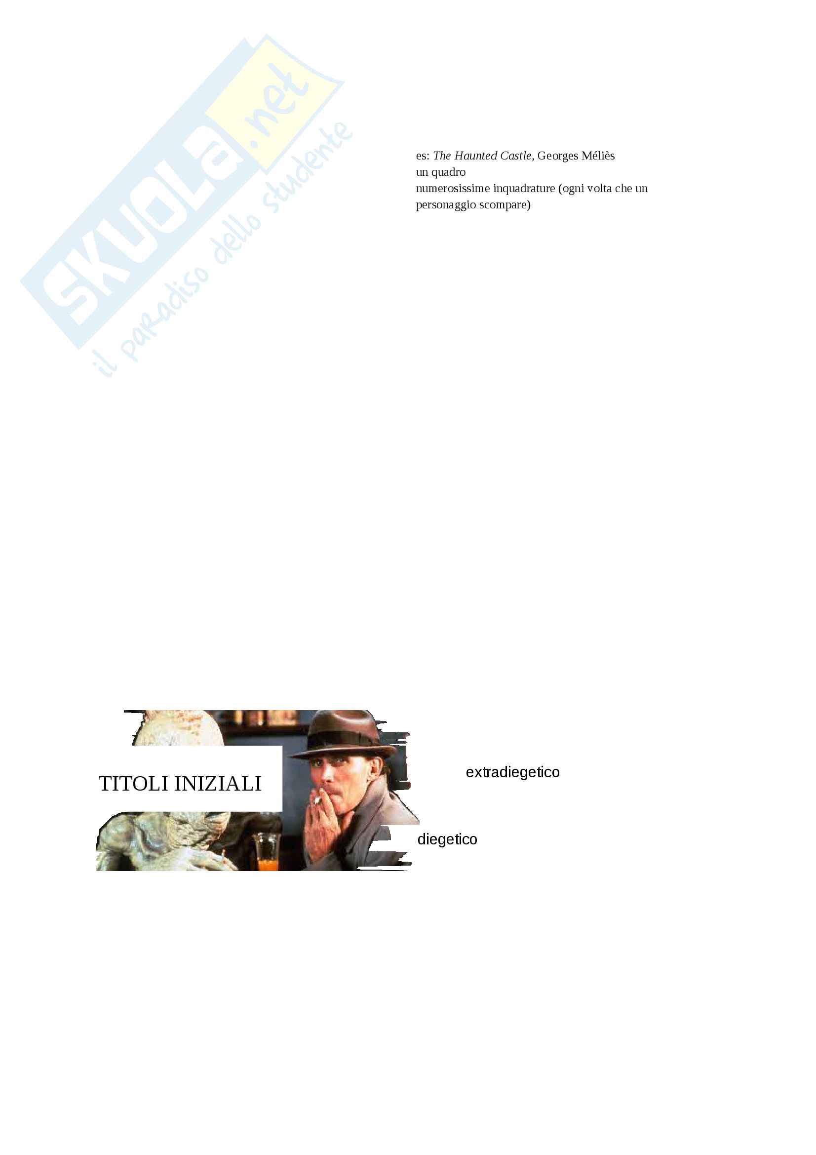 Introduzione al linguaggio cinematografico Pag. 6