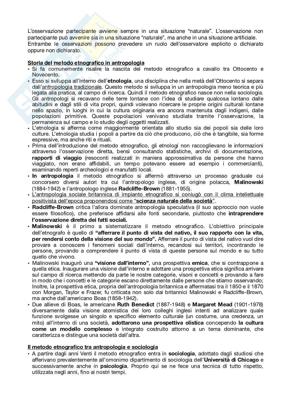 Metodi per la ricerca sociale 2 semestre Pag. 6