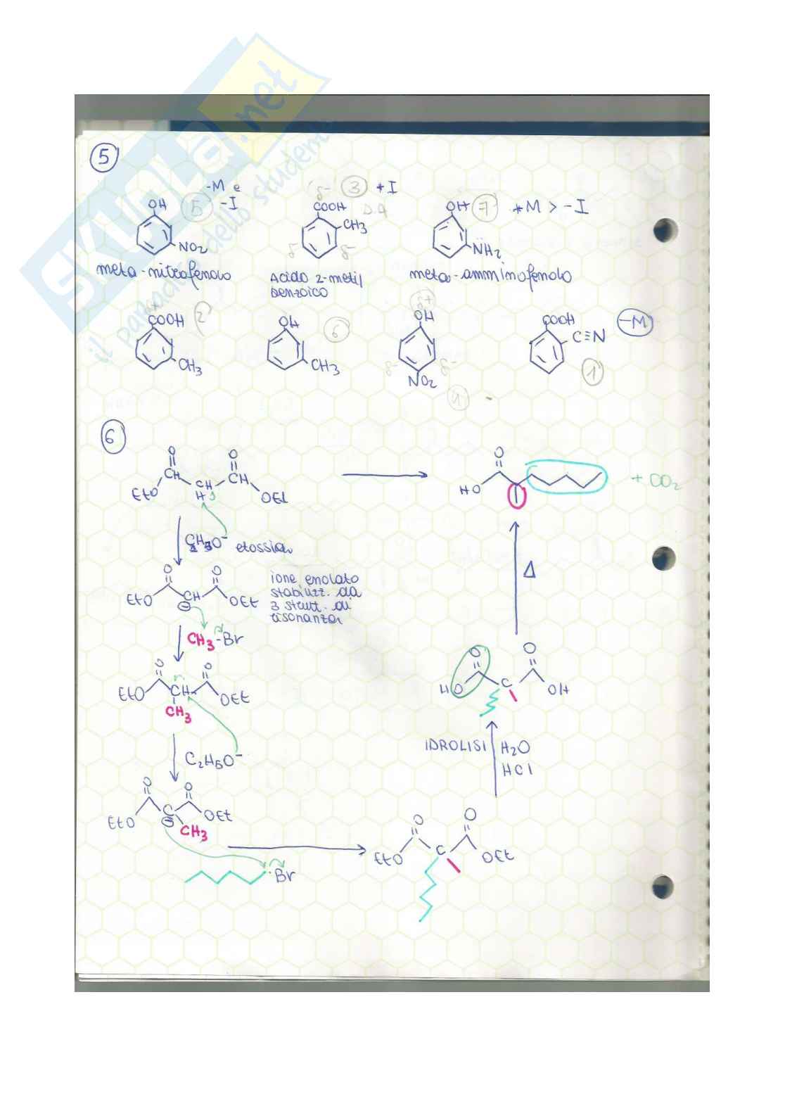Chimica organica - esercizi e mappe concettuali  Pag. 36