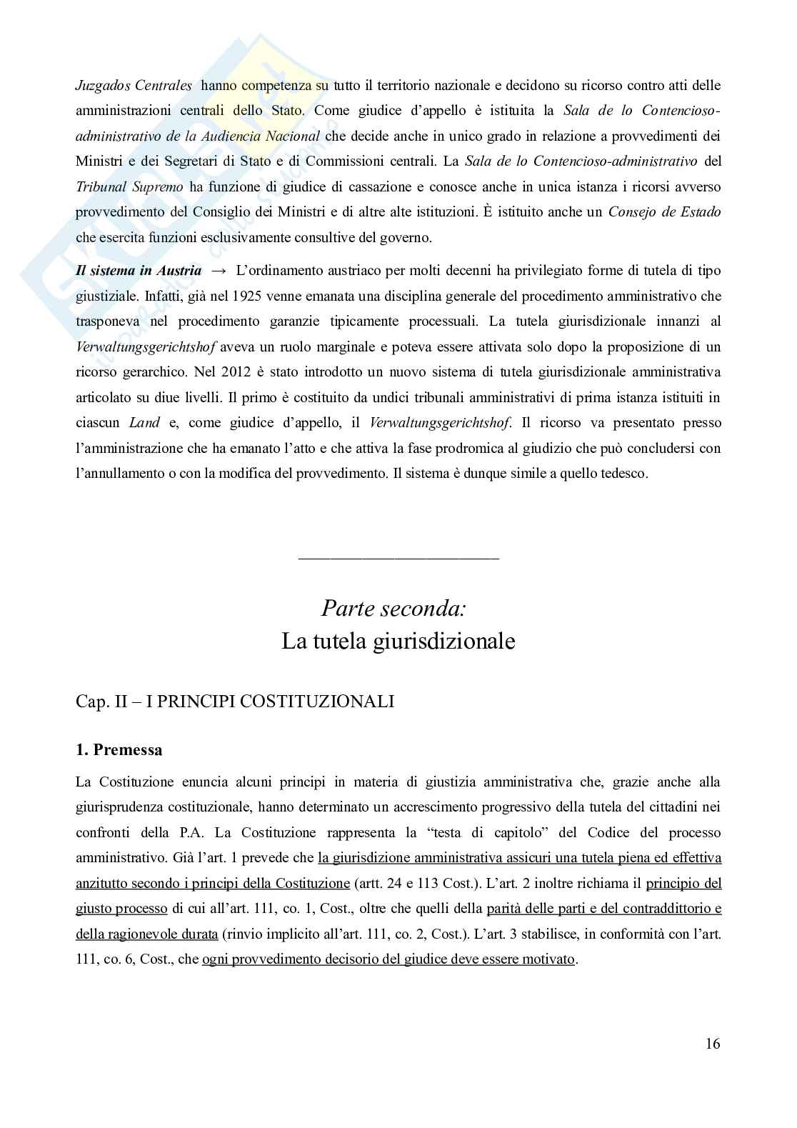 Riassunto esame Diritto Amministrativo, Prof. Ramajoli Margherita, libro consigliato Manuale di giustizia amministrativa, 3^ edizione (2025), Clarich Pag. 16