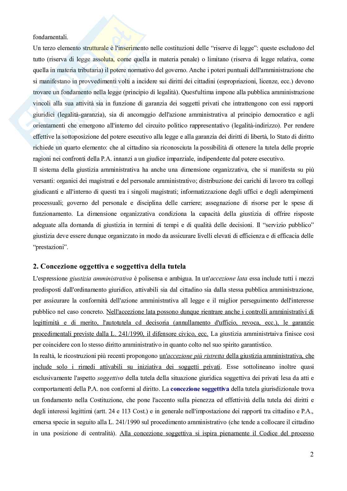Riassunto esame Diritto Amministrativo, Prof. Ramajoli Margherita, libro consigliato Manuale di giustizia amministrativa, 3^ edizione (2025), Clarich Pag. 2