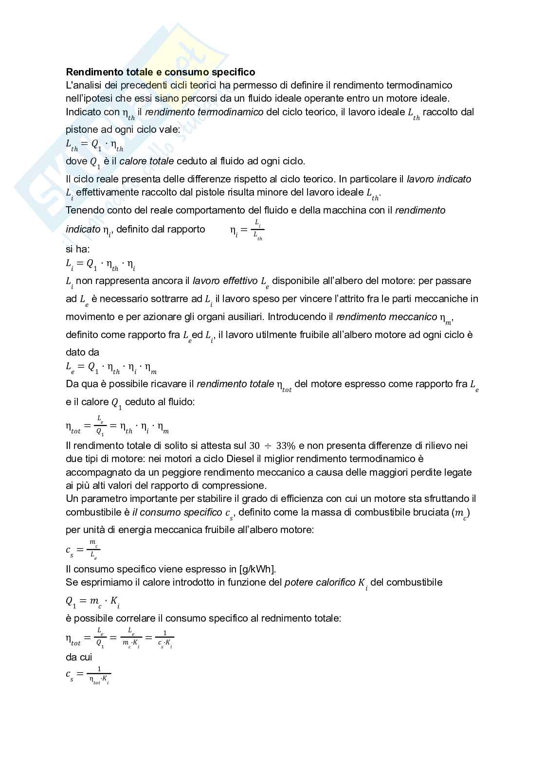 Motori a combustione interna (MCI) Pag. 11
