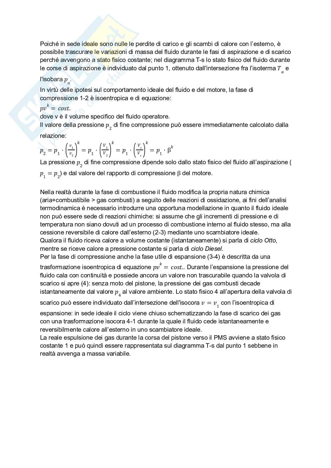 Motori a combustione interna (MCI) Pag. 6