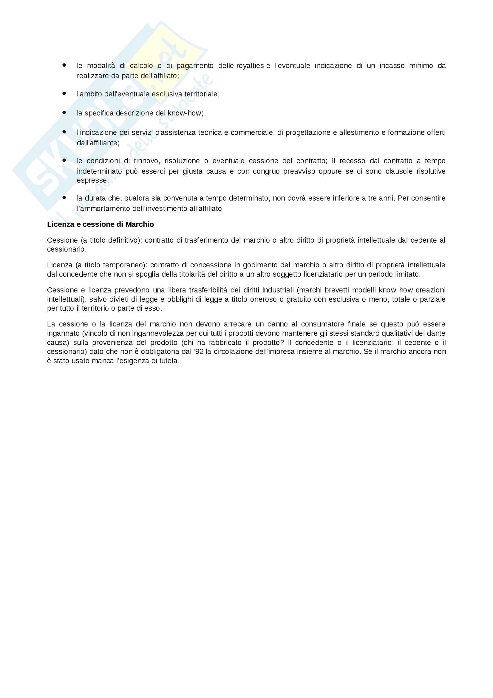 Appunti diritto per il marketing Pag. 11