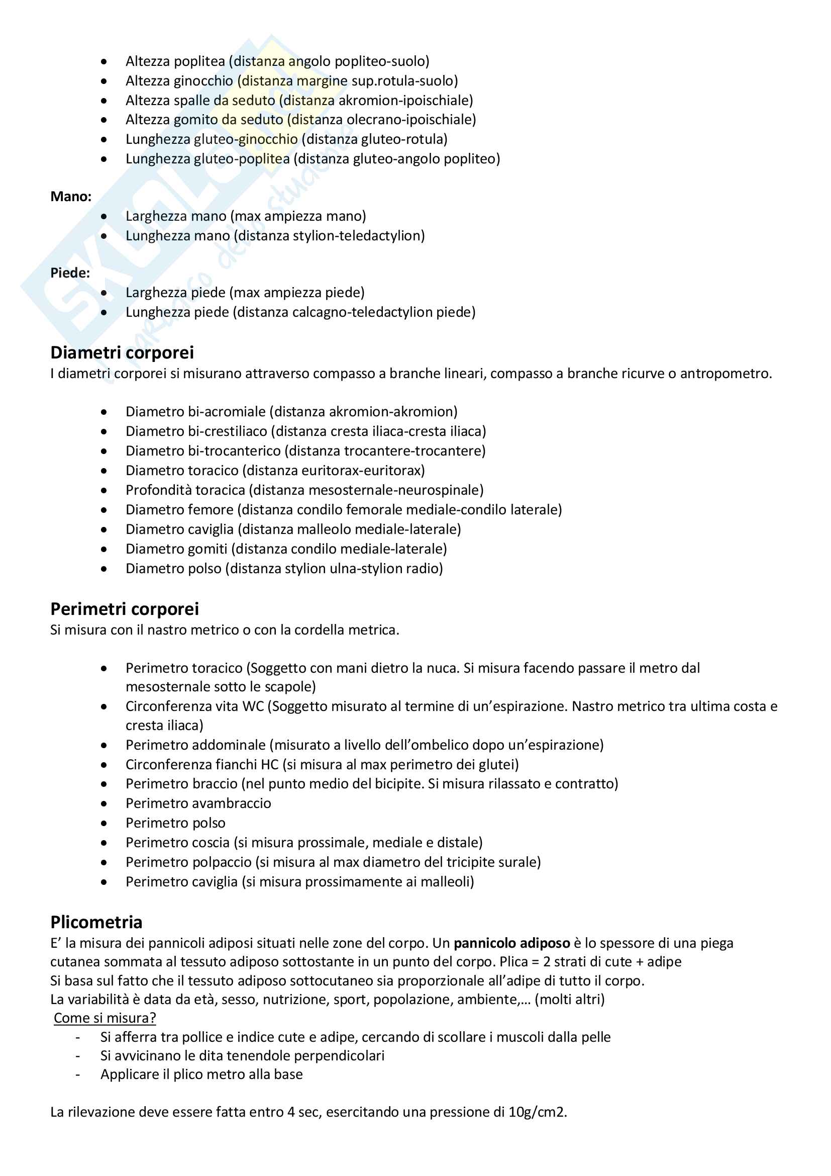 Antropometria - SAMS Pag. 6