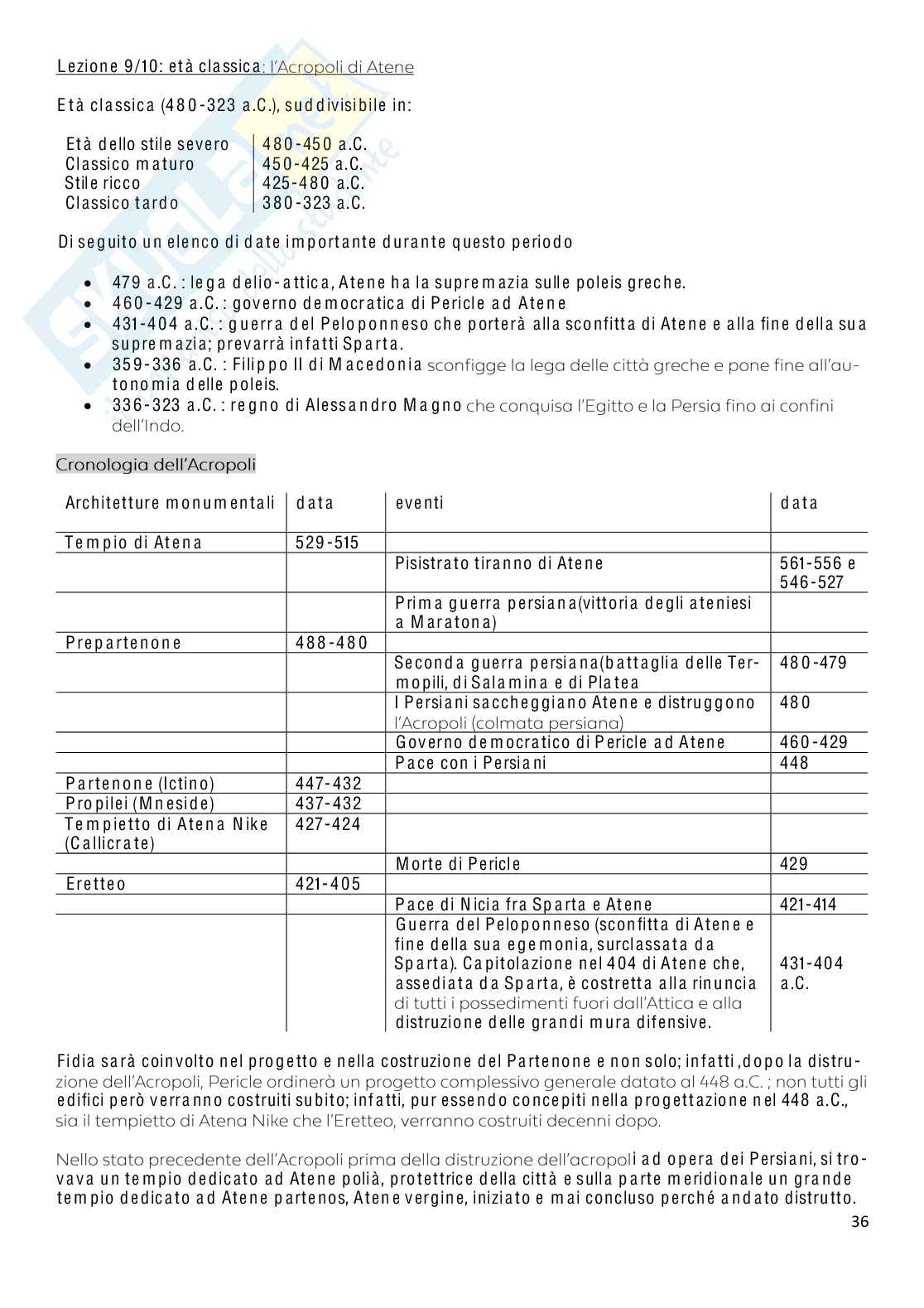 Grecia - età classica e tardoclassica Pag. 2