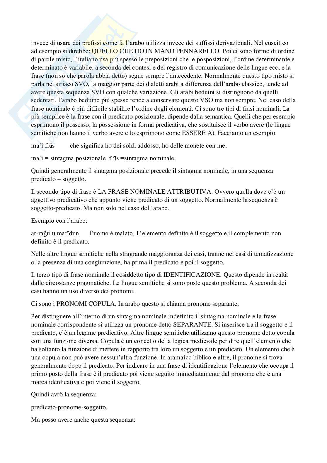 Appunti corso Filologia Semitica Pag. 31