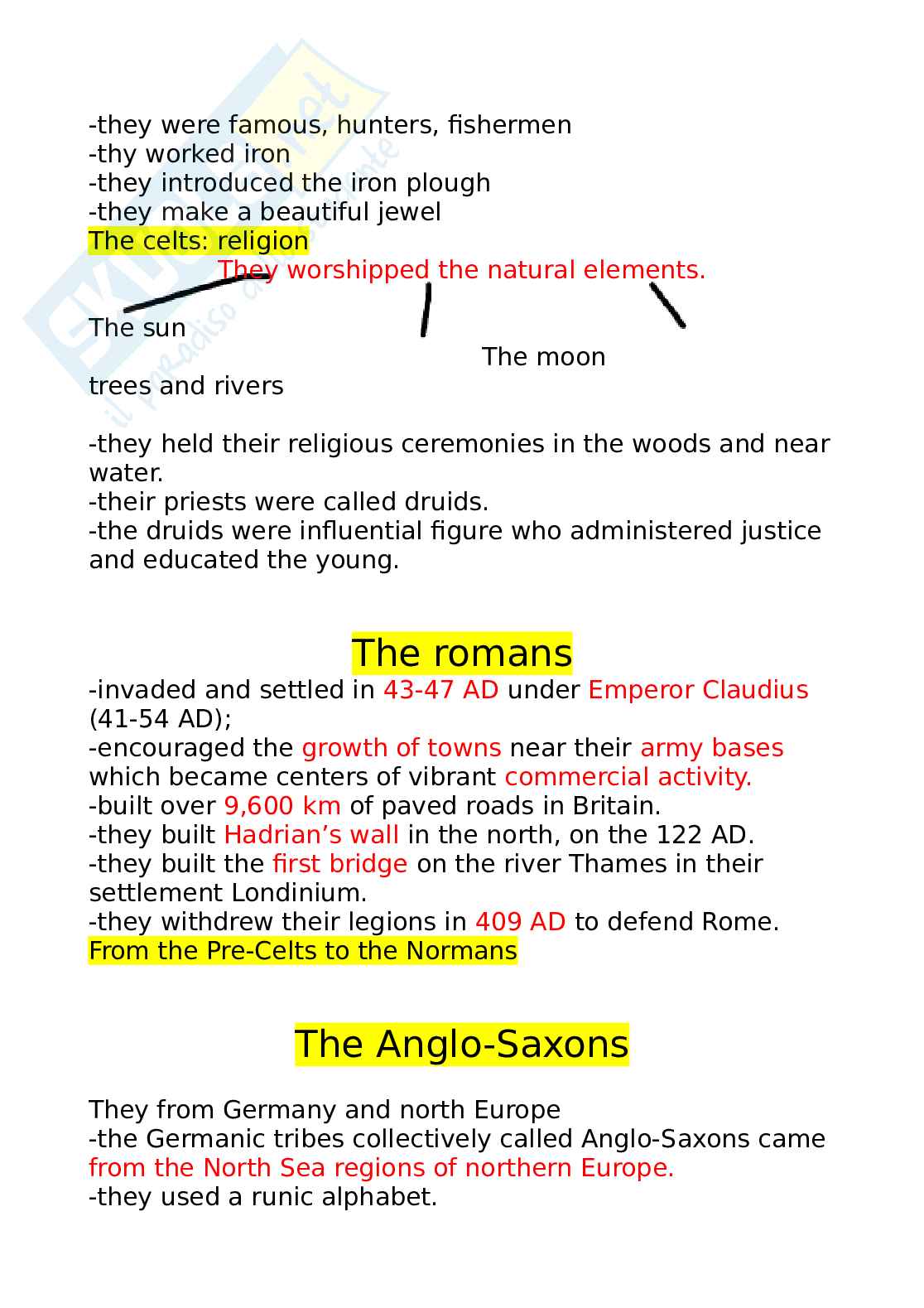 Characteristics of English Literature Pag. 2