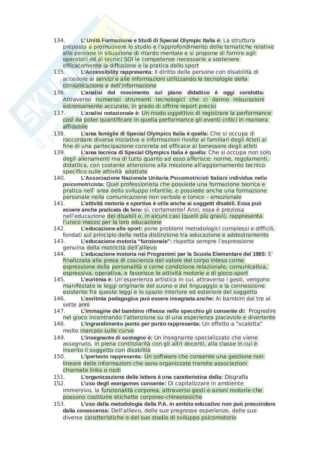 Paniere Metodologie e tecnologie per la ricerca in ambito didattico motorio, aggiornato e completo. In ordine Pag. 11