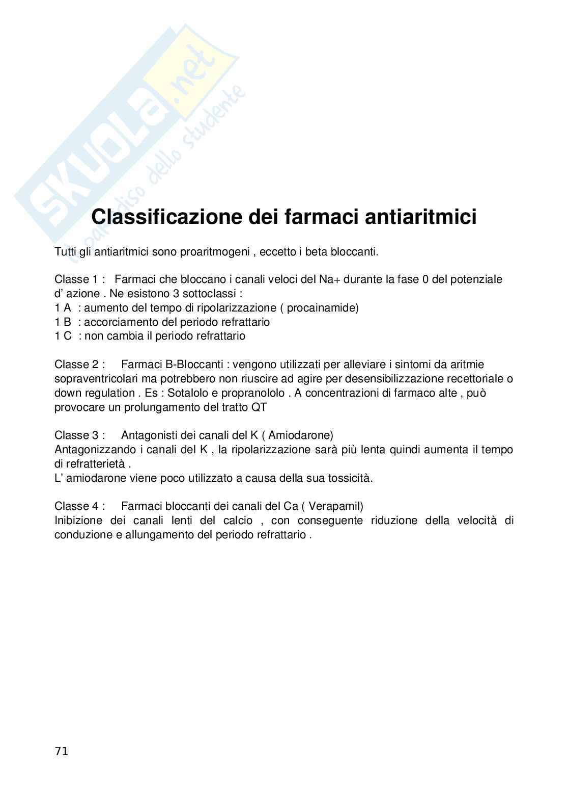 Farmacoterapia + Integrazioni Pag. 71
