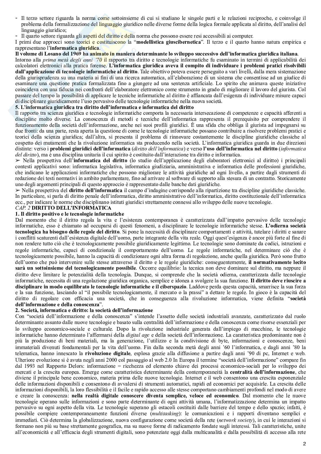 Materiali Informatica giuridica Pag. 2