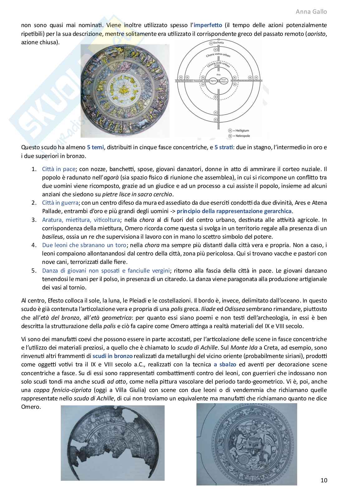 Appunti completi corso di Archeologia e storia dell'arte greca Pag. 11