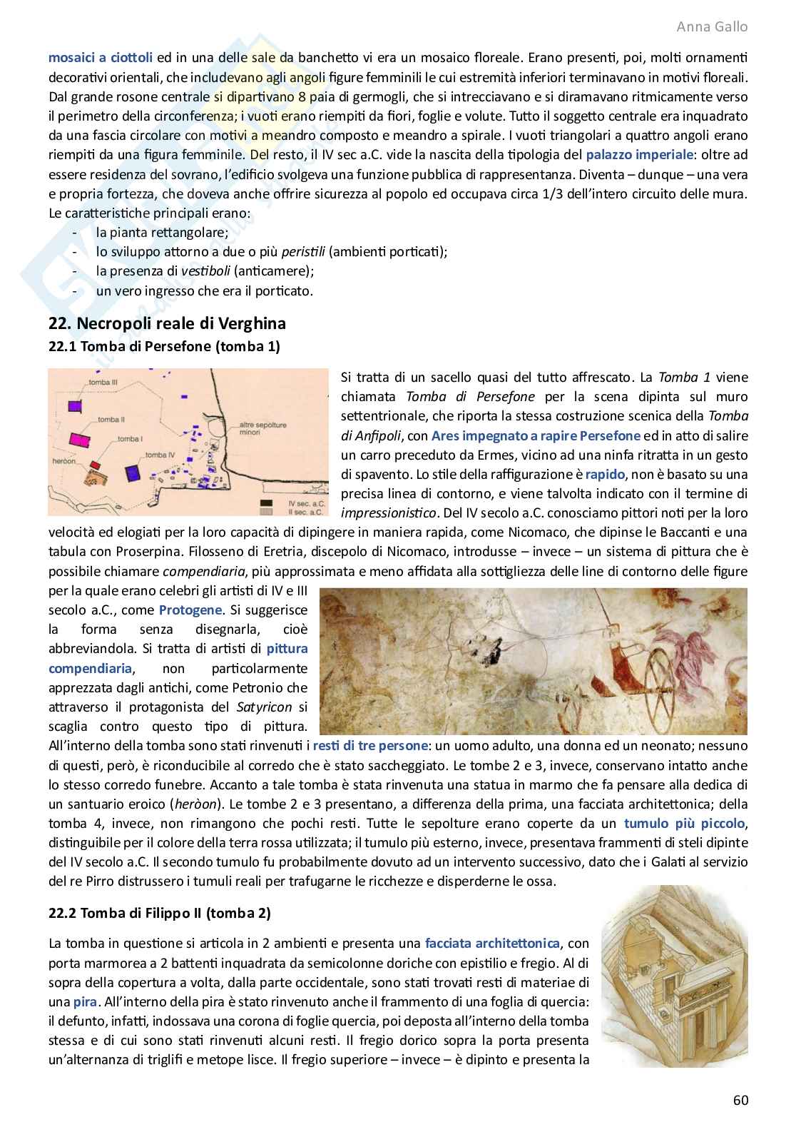 Appunti completi corso di Archeologia e storia dell'arte greca Pag. 61
