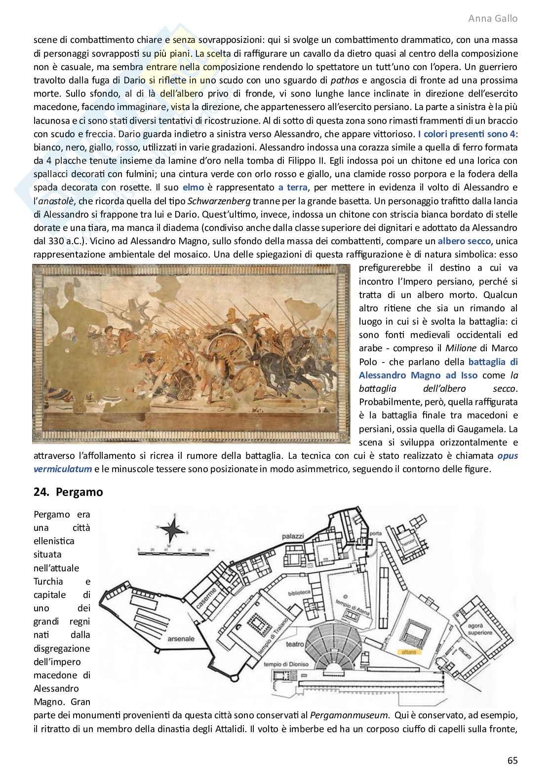 Appunti completi corso di Archeologia e storia dell'arte greca Pag. 66