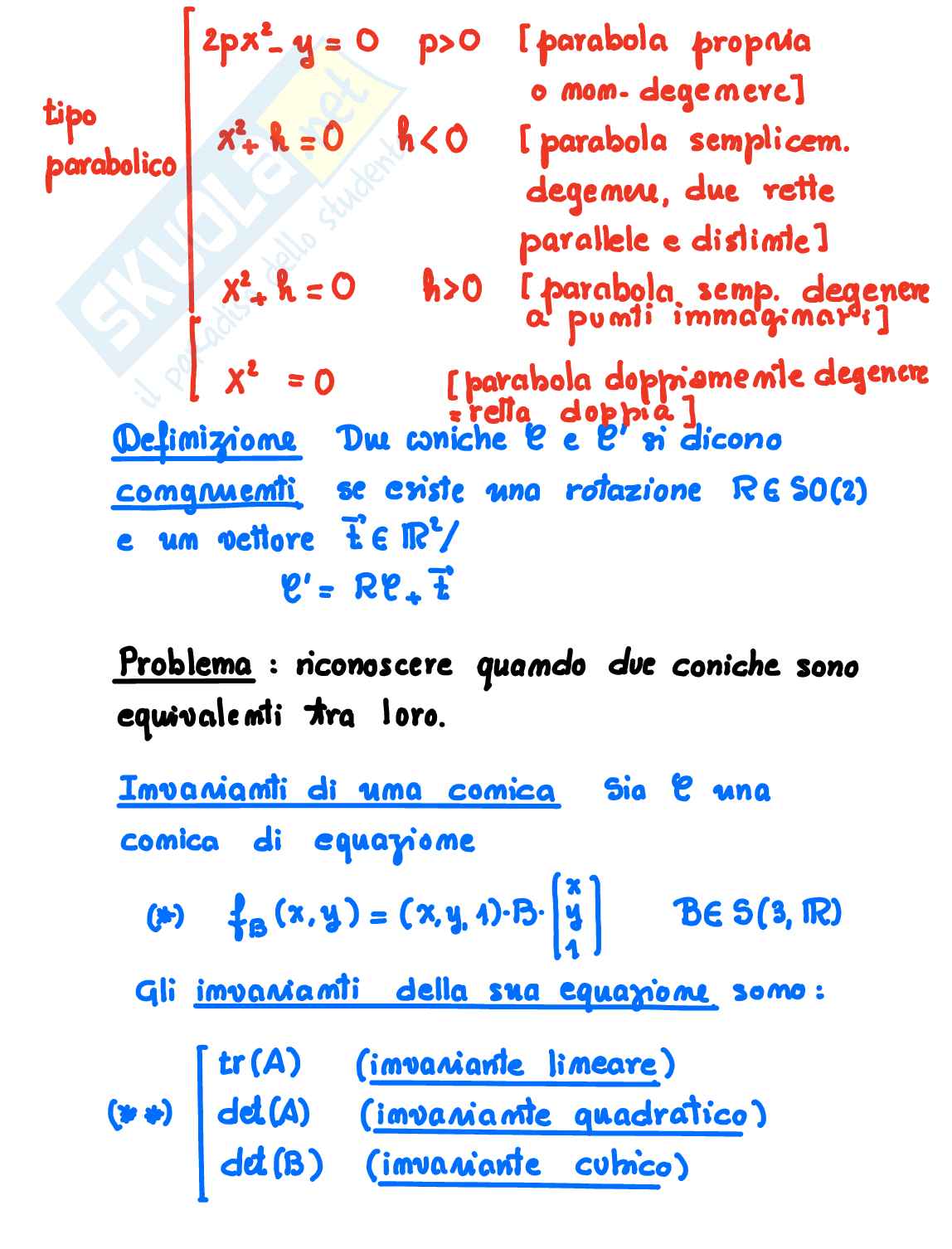 Appunti completi Geometria analitica Pag. 16