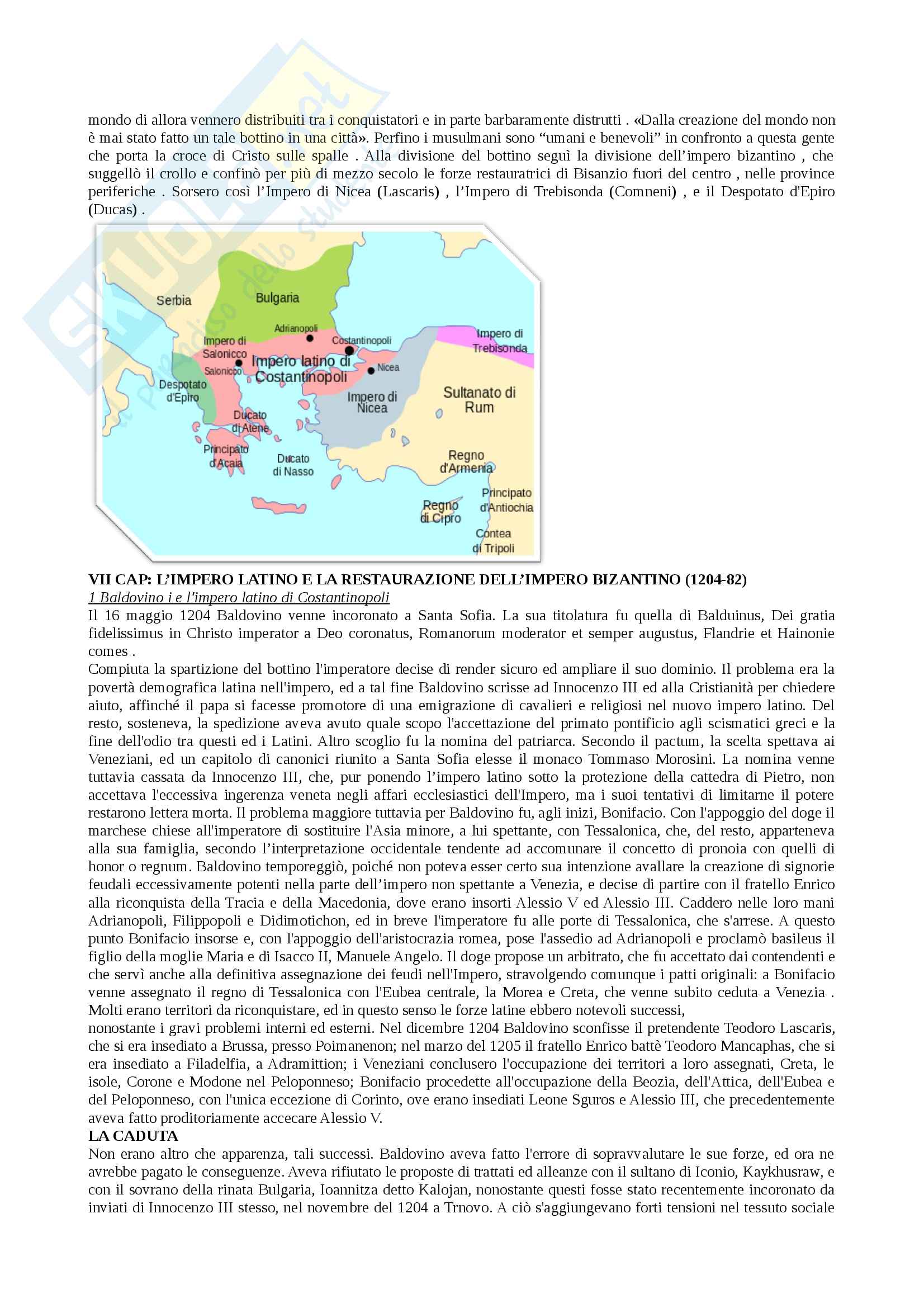 Riassunto esame materia Civiltà bizantina, docente marco di branco, libro consigliato Storia dell'impero bizantino, autore Georg Ostrogorsky Pag. 46