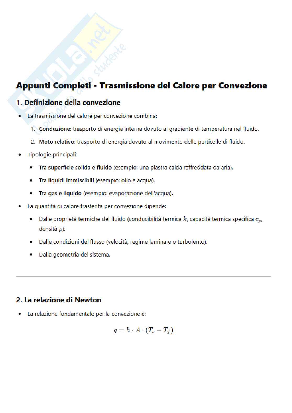Argomenti Fisica tecnica Pag. 11