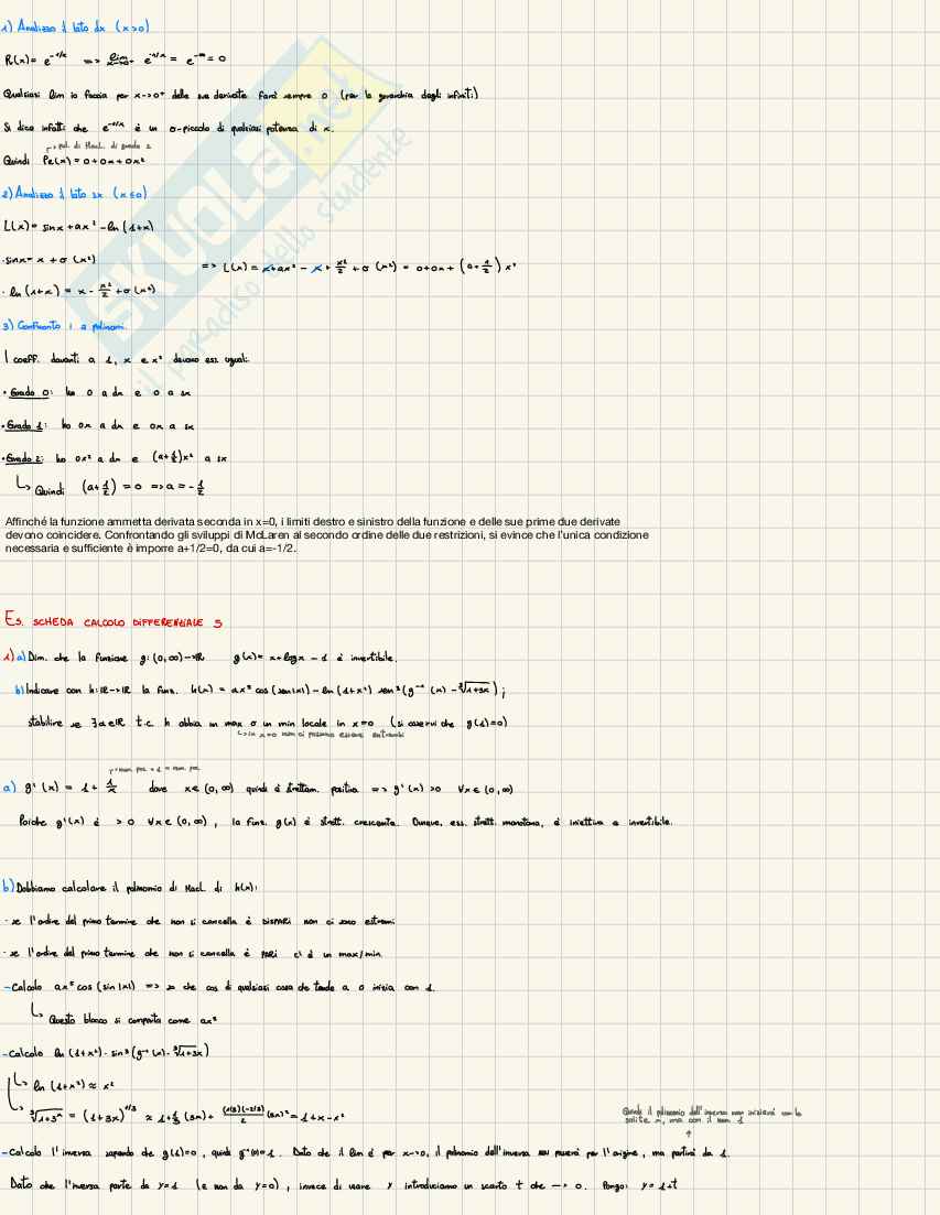 Integrali indefiniti: esercizi svolti per sostituzione e per parti Pag. 1