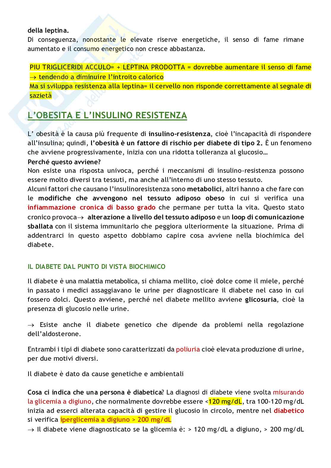 Biochimica delle malattie metaboliche Pag. 41