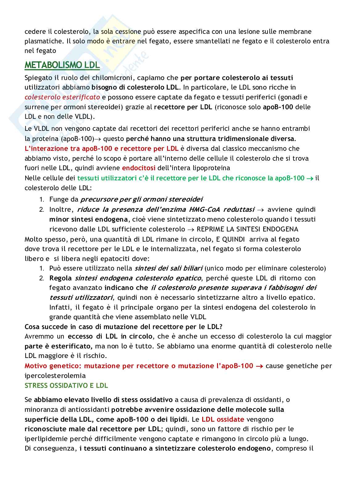 Biochimica delle malattie metaboliche Pag. 86
