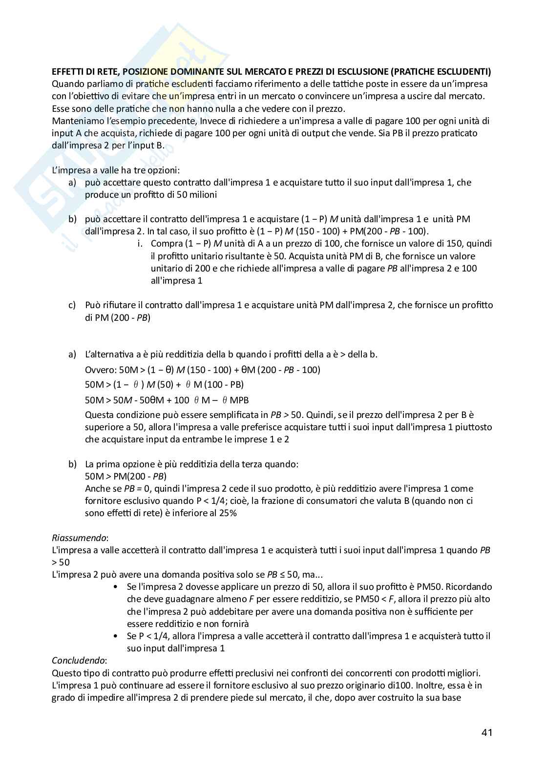 Economia di internet Pag. 41