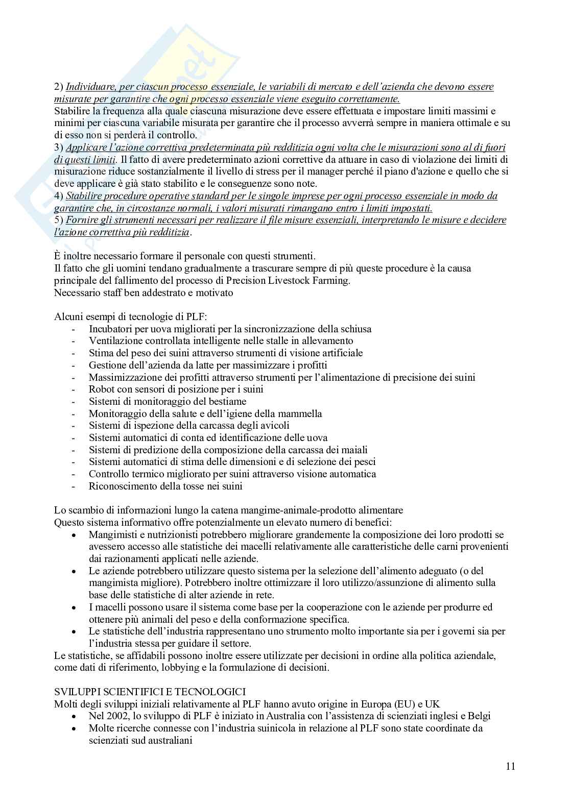 Sostenibilità dei cicli produttivi e del razionamento degli animali da reddito Pag. 11
