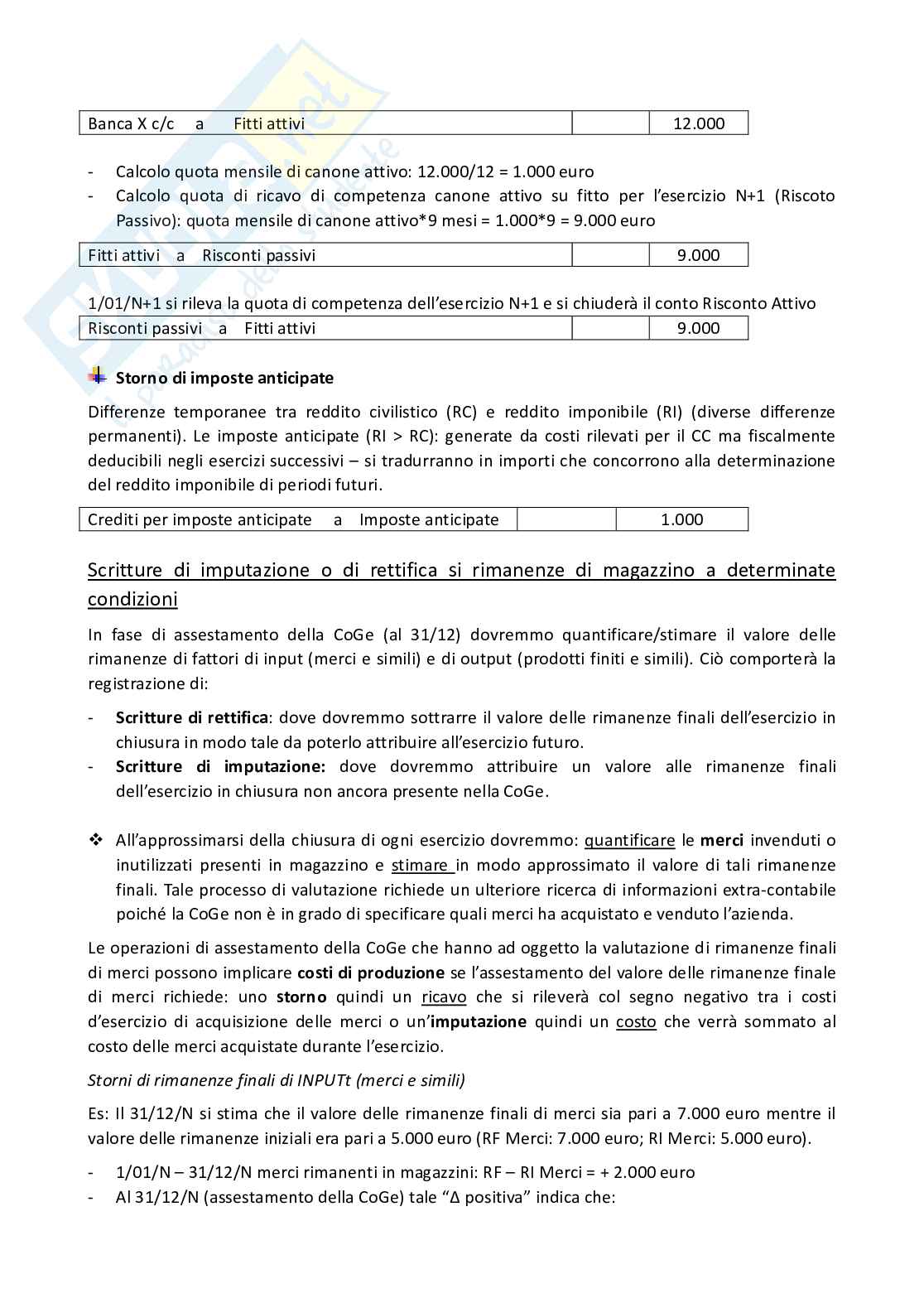 Contabilità e bilancio Pag. 11