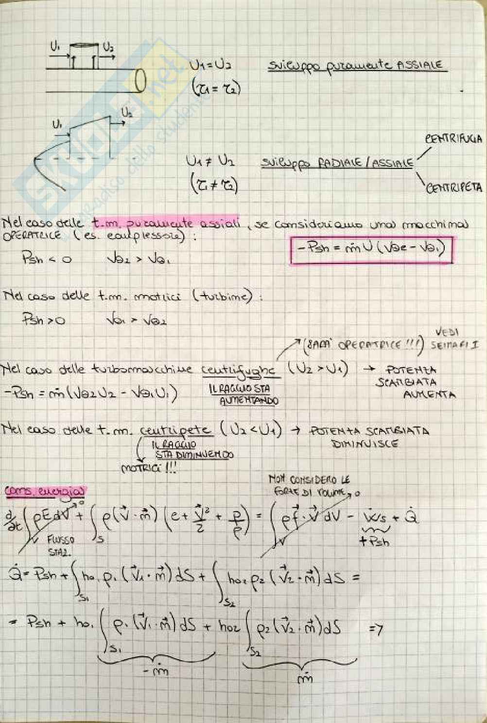 Riassunto esame Macchine a fluido, Prof. Cherubini Stefania, libro consigliato Fluid Mechanics, Cohen Pag. 31