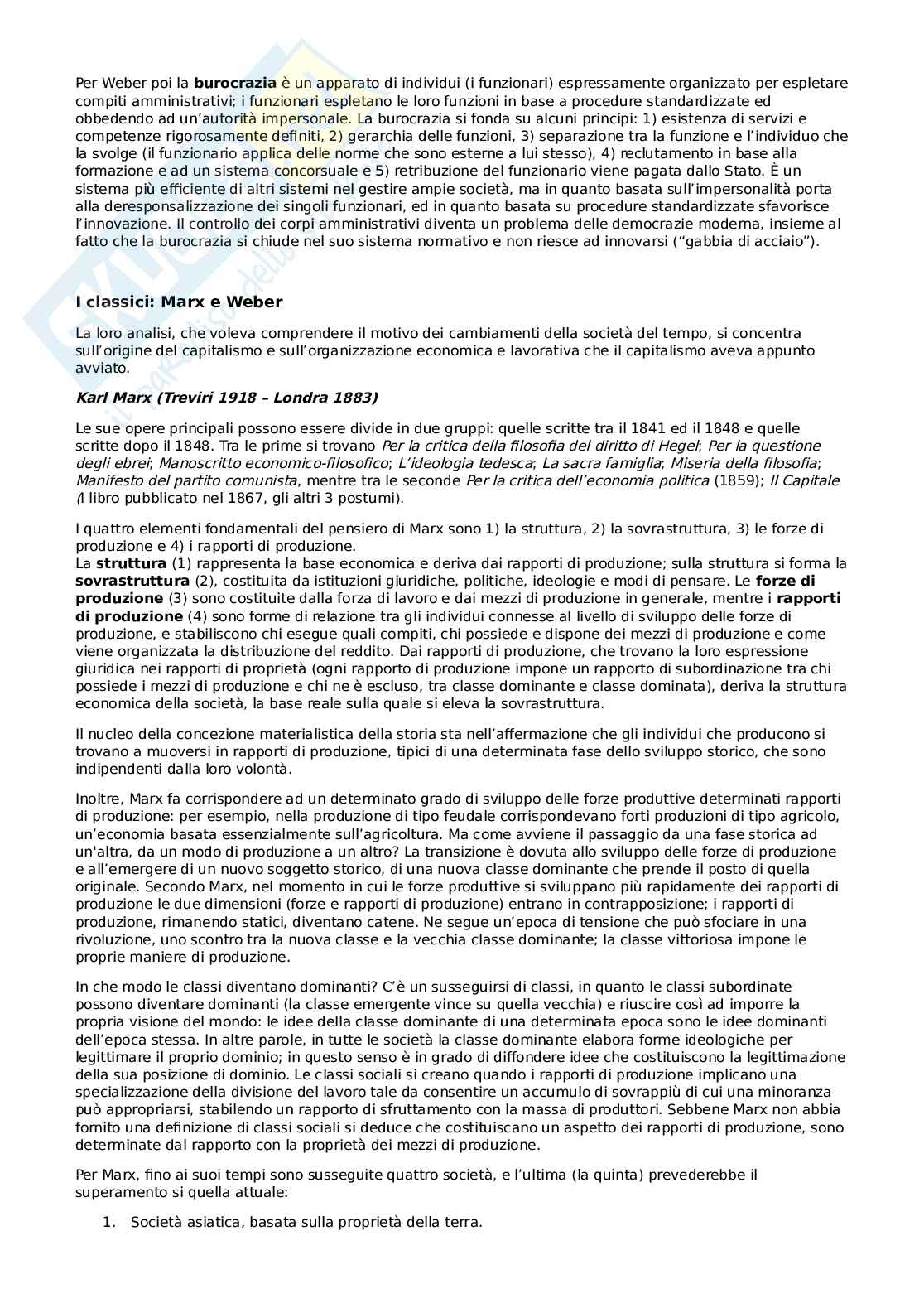 Sistemi sociali comparati Pag. 6