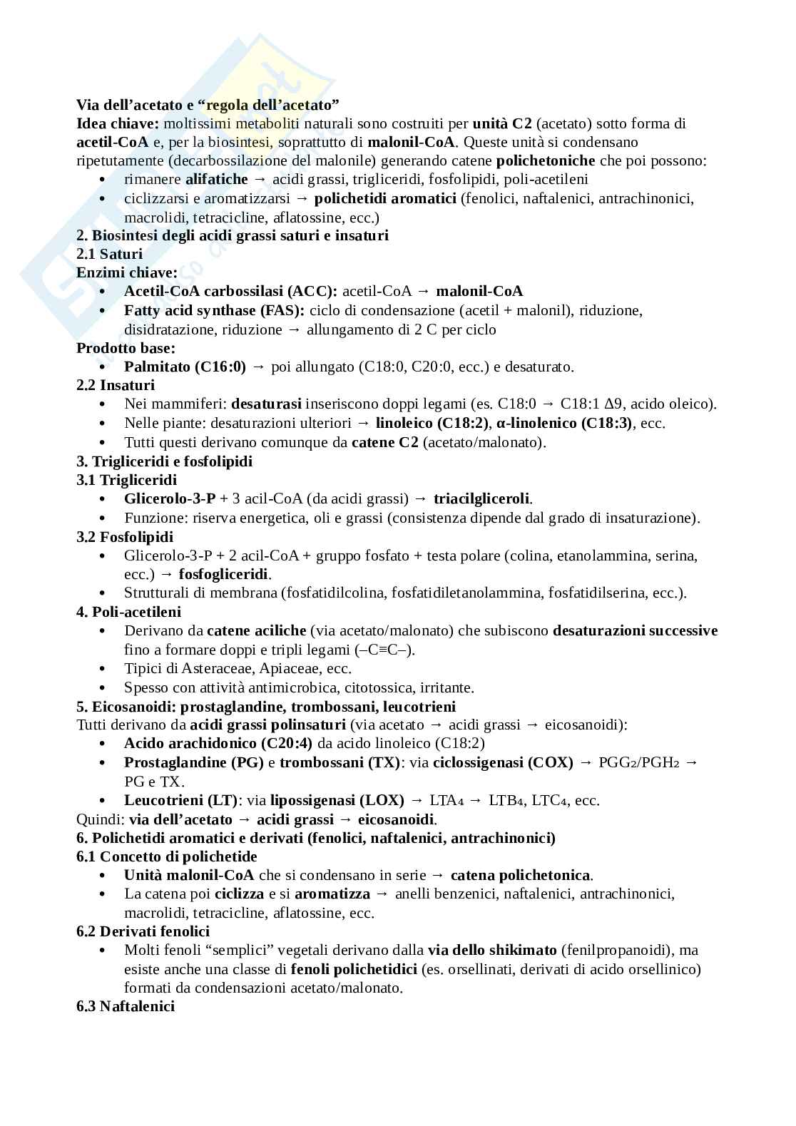 Via dell'acetato Pag. 1