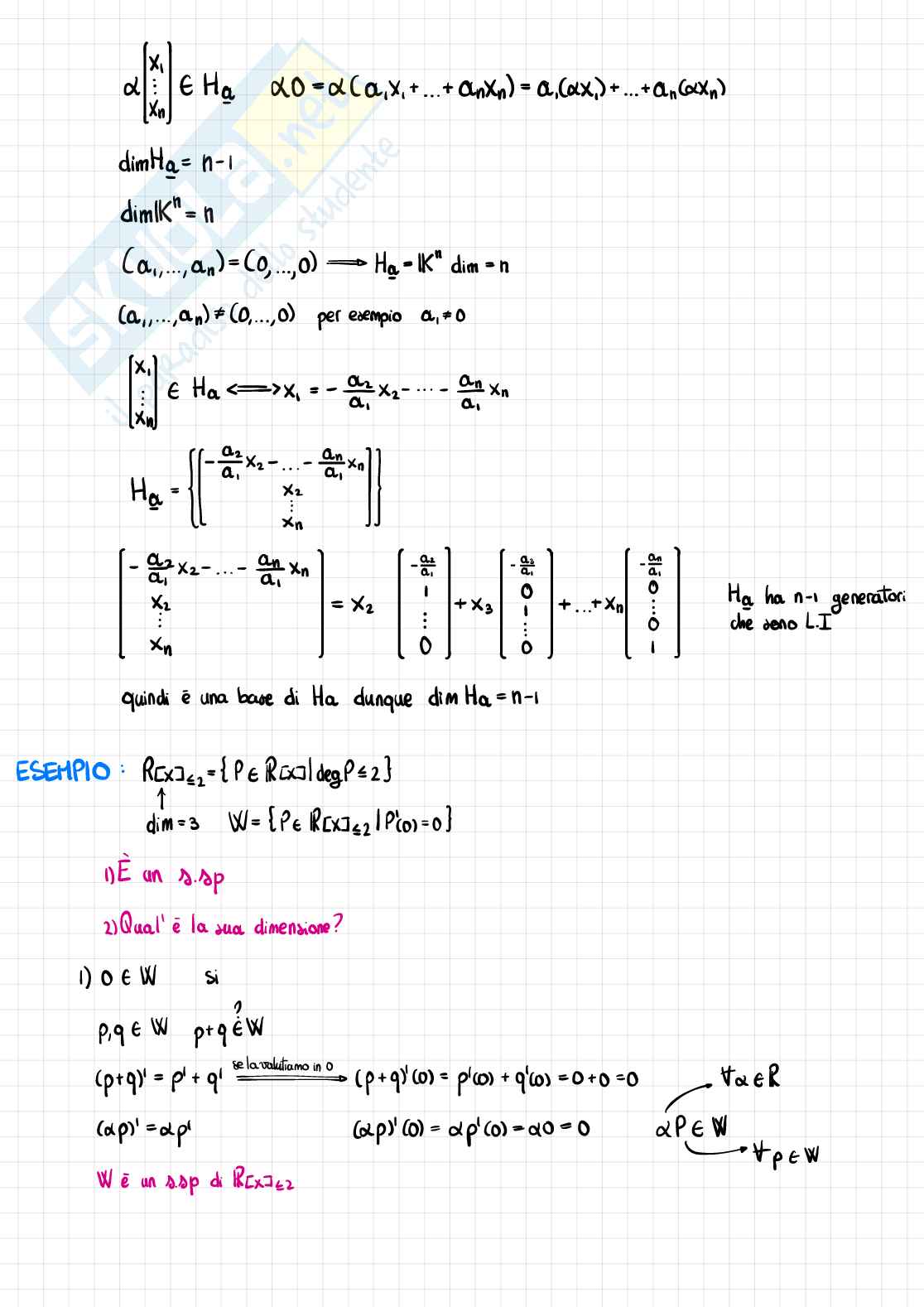 Geometria analitica  Pag. 1
