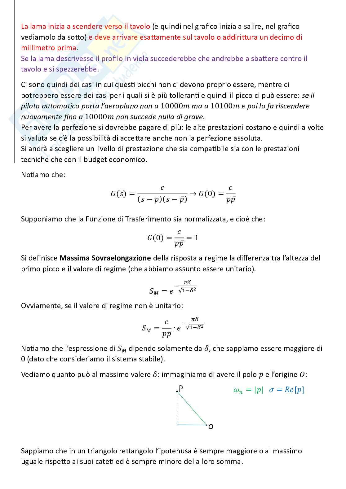 Controlli automatici, parte 4 - Stabilità di sistemi Pag. 46