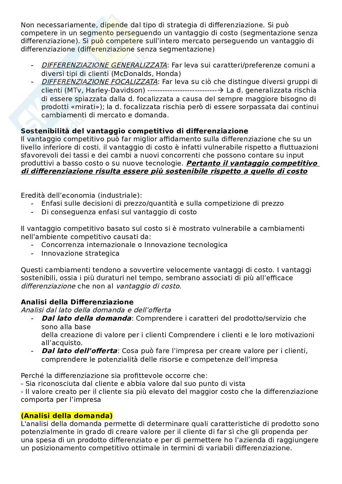 Laboratorio di strategia ed imprenditorialità - Secondo parziale Pag. 16