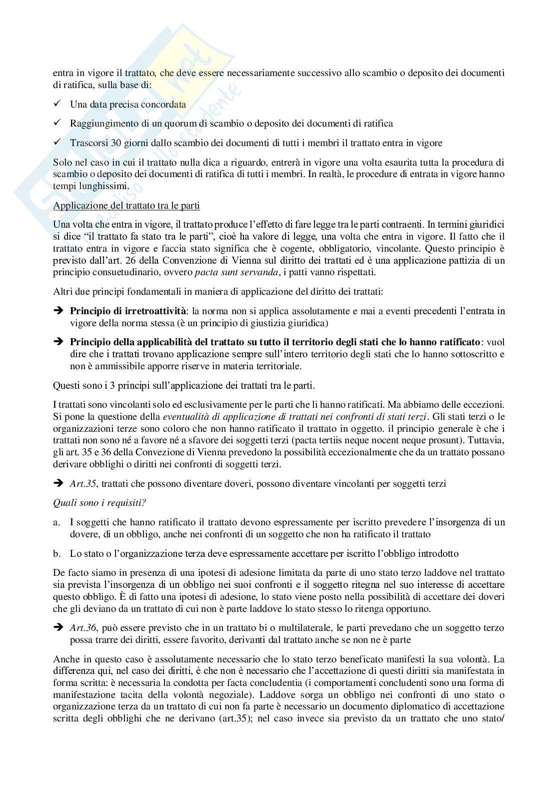 Appunti interamente sostitutivi di Regimi internazionali Pag. 26