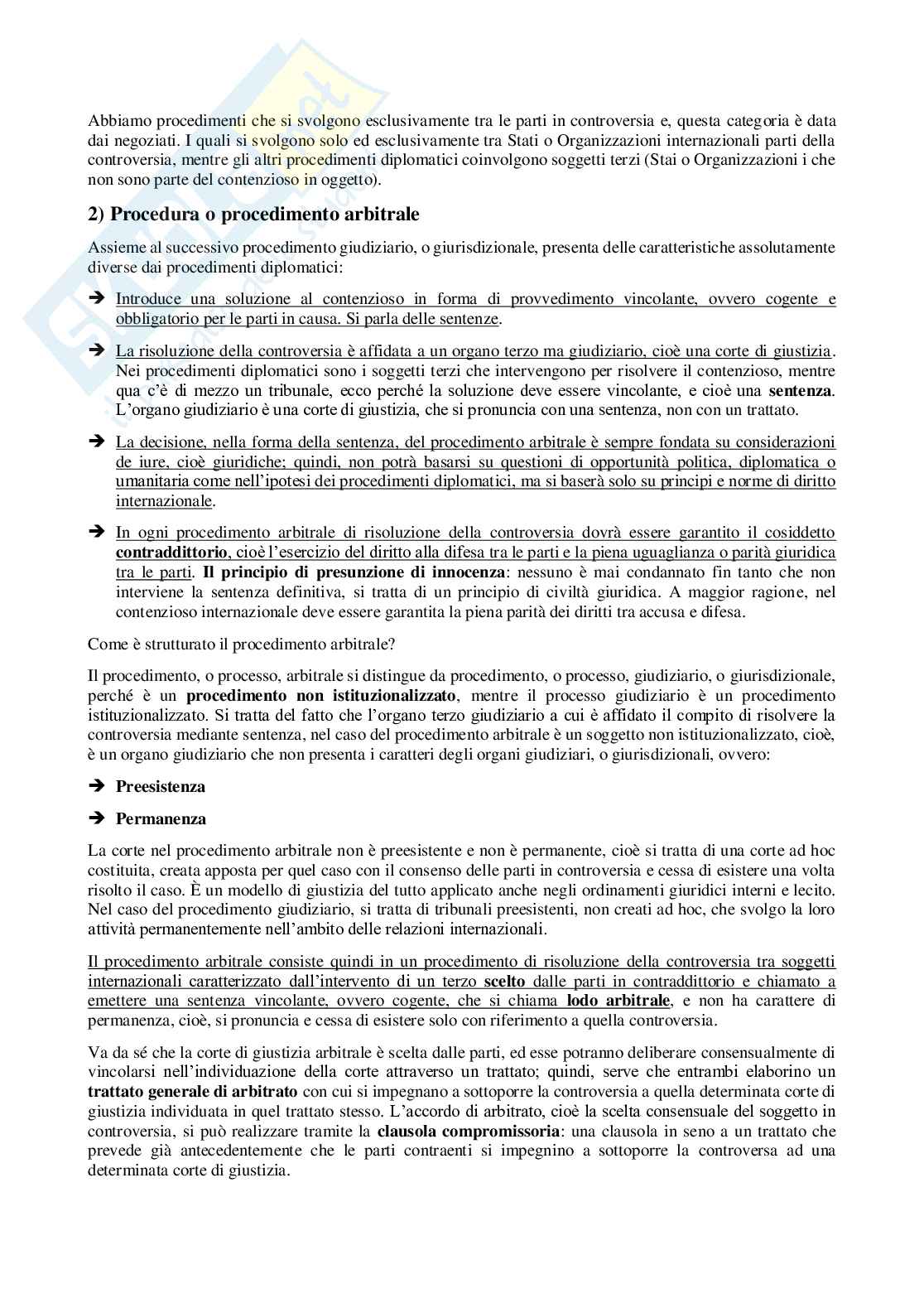 Appunti interamente sostitutivi di Regimi internazionali Pag. 31