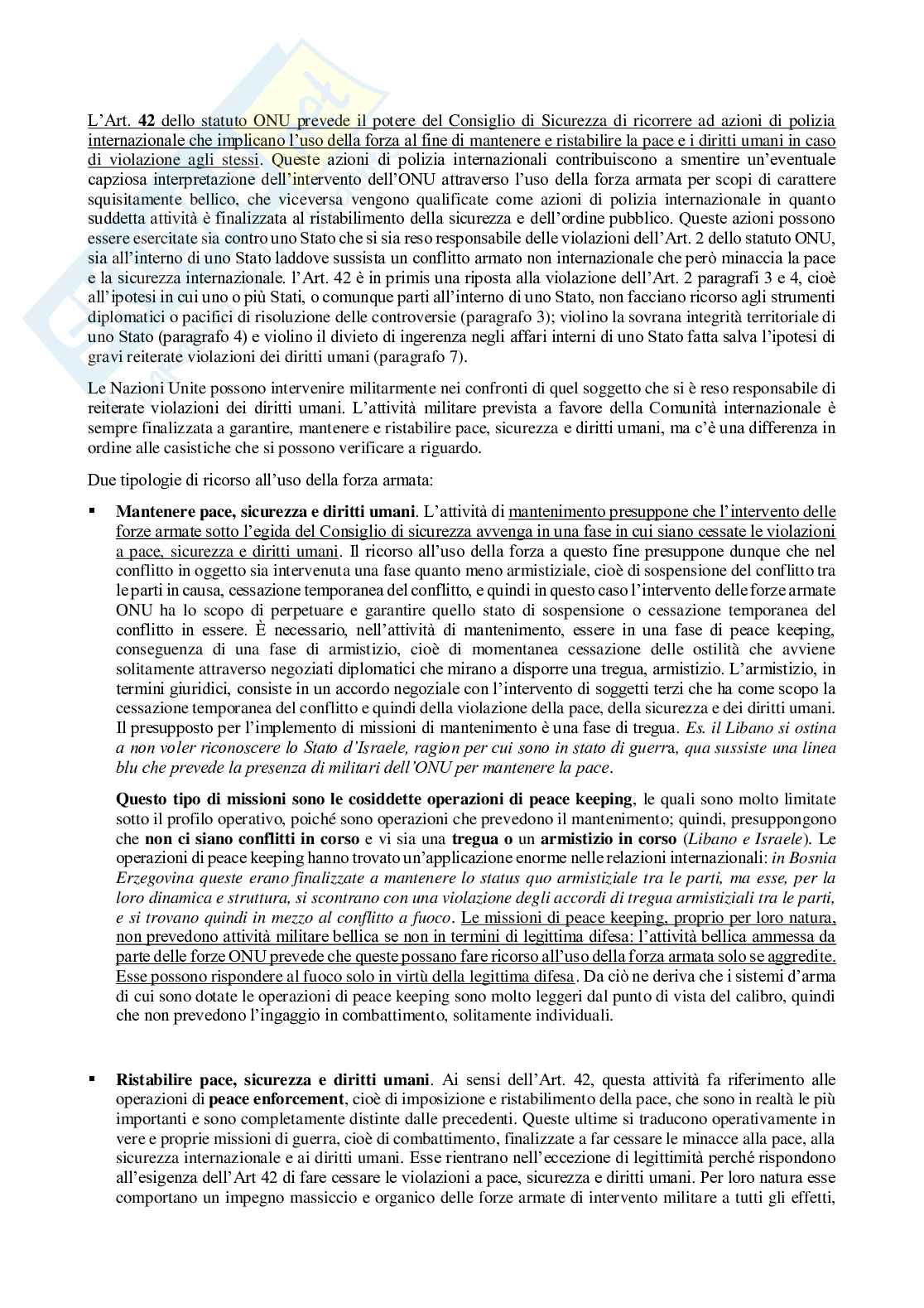 Appunti interamente sostitutivi di Regimi internazionali Pag. 36