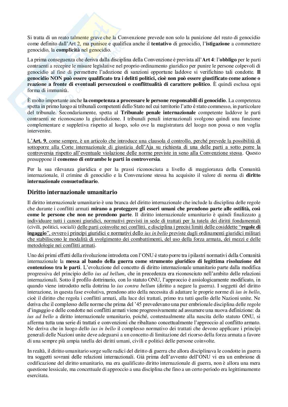 Appunti interamente sostitutivi di Regimi internazionali Pag. 51
