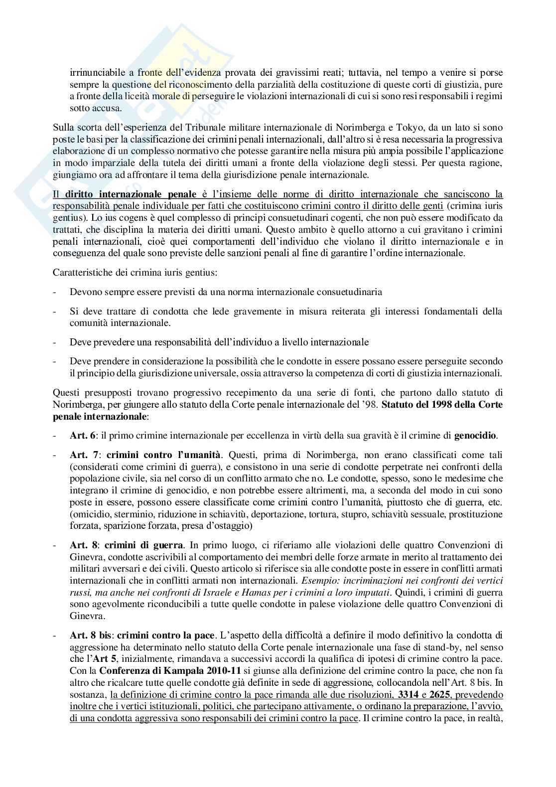 Appunti interamente sostitutivi di Regimi internazionali Pag. 56