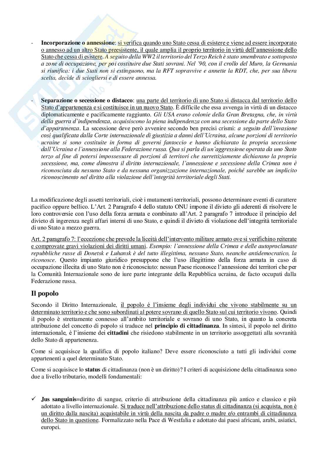 Appunti interamente sostitutivi di Regimi internazionali Pag. 6