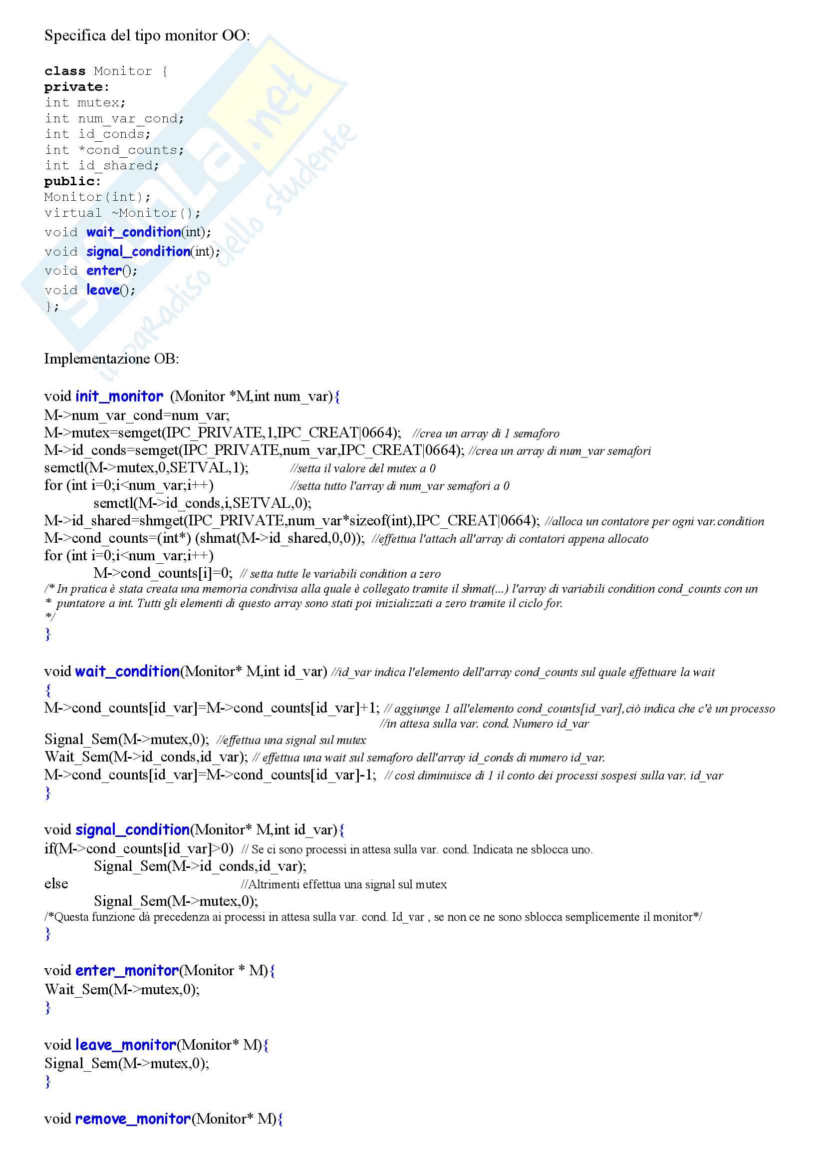 Sistemi operativi - schema suntivo per la prova pratica Pag. 6