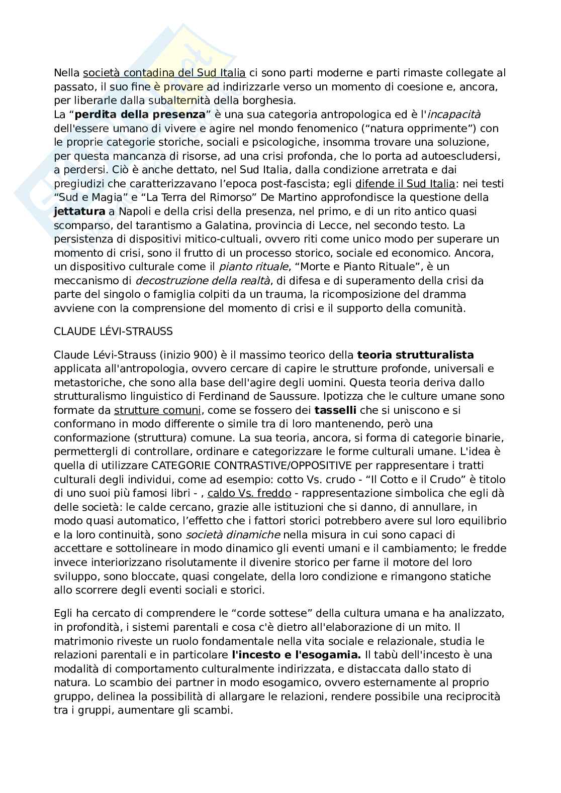 Appunti di Discipline demoetnoantropologiche (2021)   Pag. 11