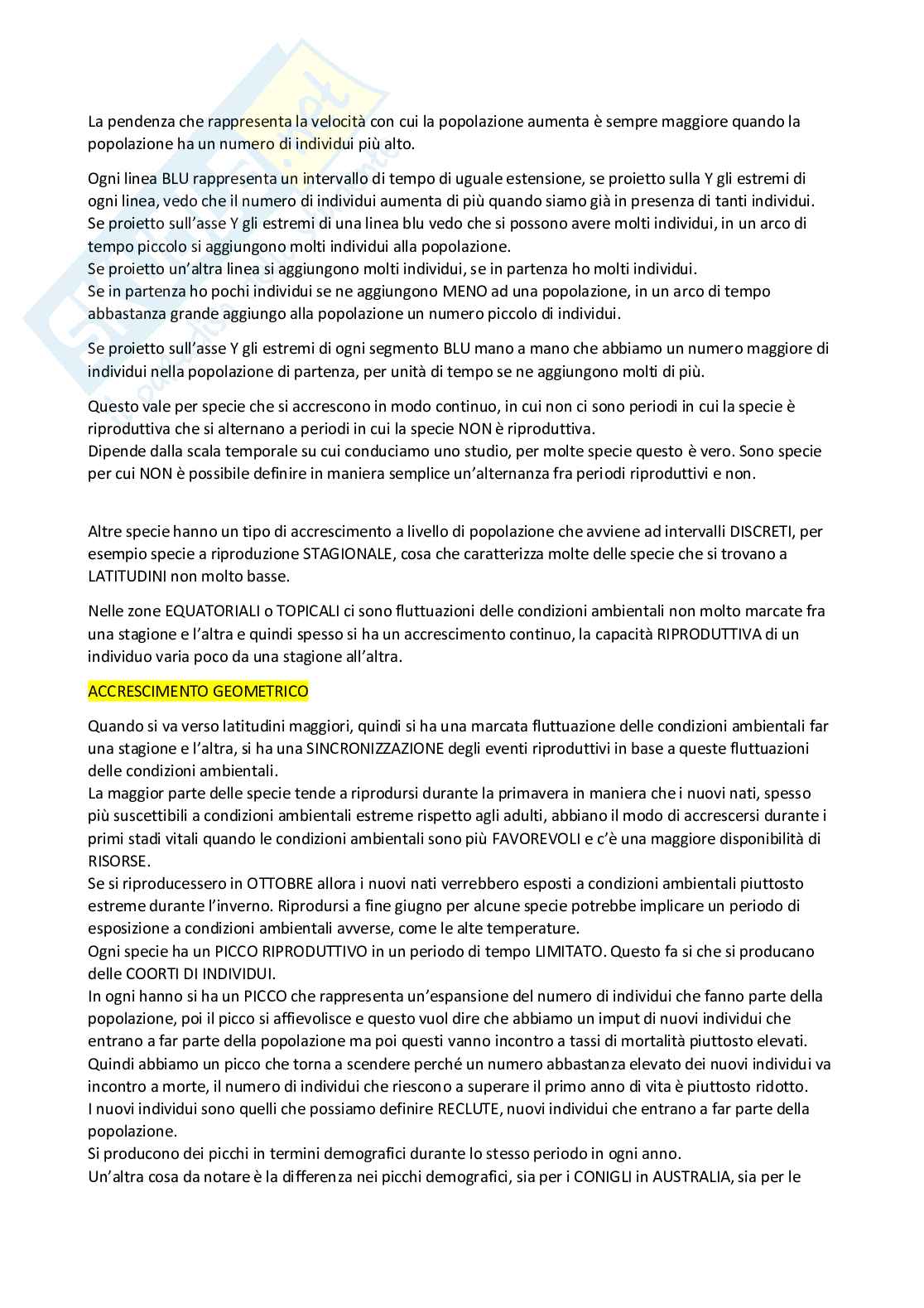 Appunti di Ecologia  Pag. 2