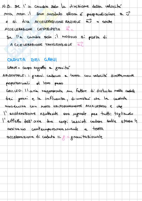 Riassunto esame Fisica, Prof. Voena Cecilia, libro consigliato Fisica, Luci Ferrari  Pag. 31