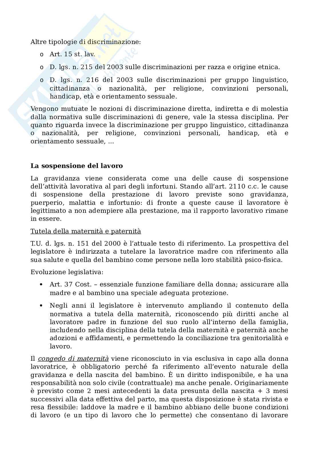 Diritto del lavoro Pag. 16