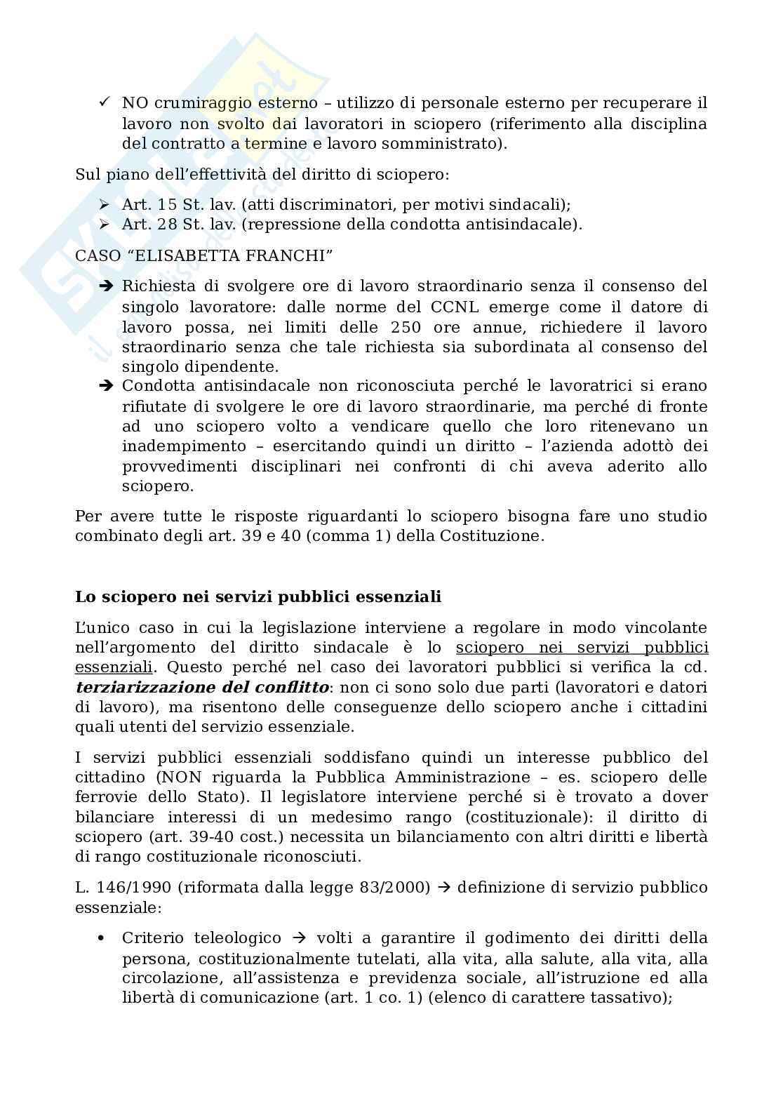 Diritto del lavoro Pag. 41