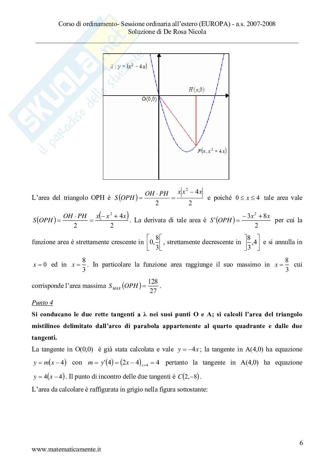 2008 - Liceo scientifico, scuole italiane all'estero (Europa) Pag. 6