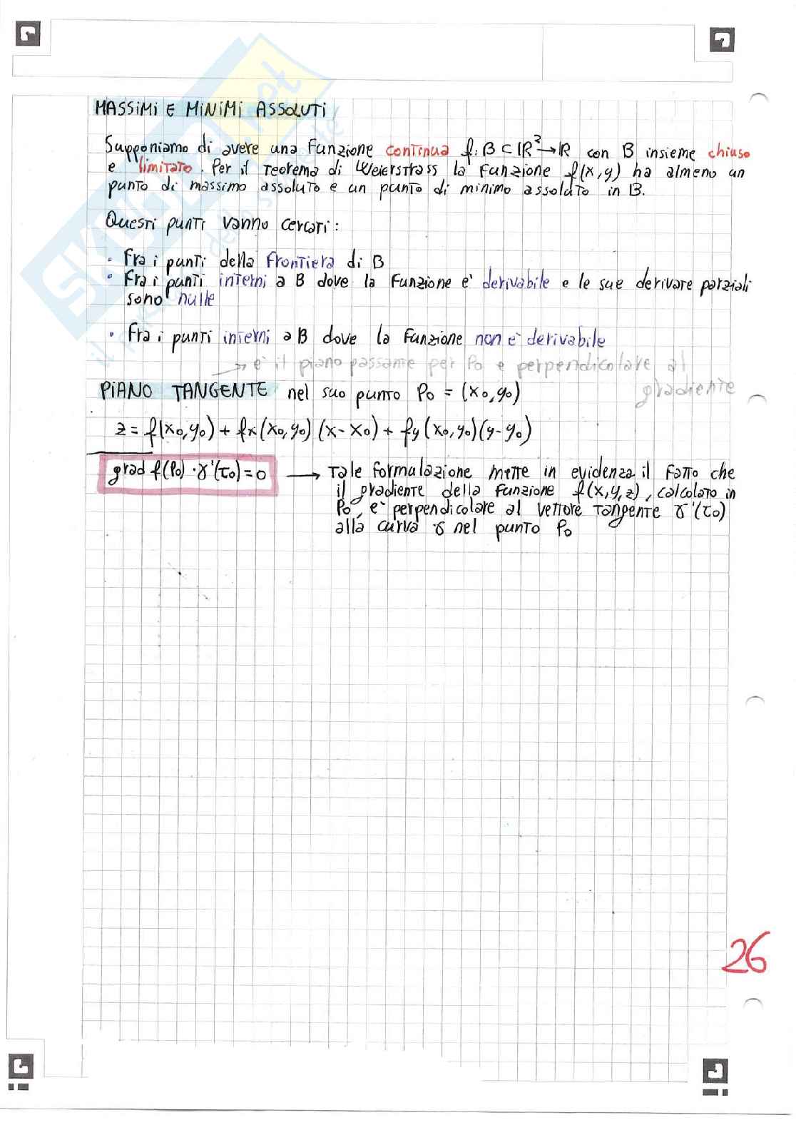 Appunti completi di Analisi matematica 2 Pag. 26